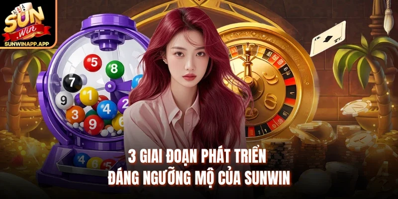 3 giai đoạn phát triển đáng ngưỡng mộ của Sunwin